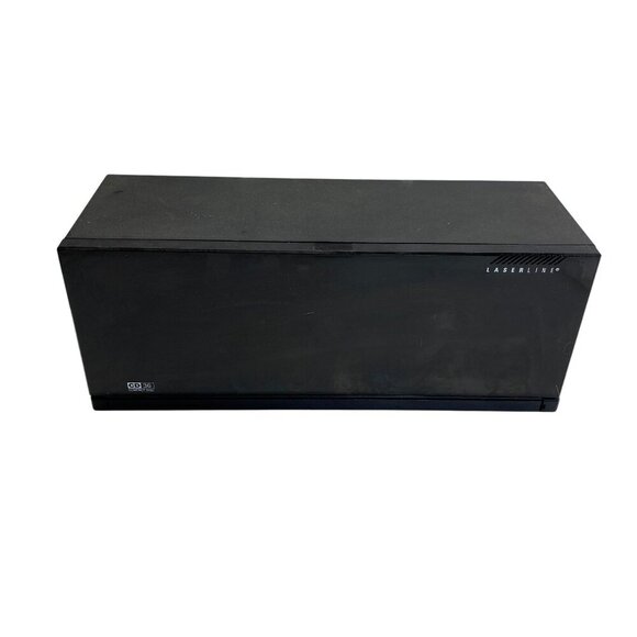 Laserline CD Storage Box Black With Wall Mounting Option - Picture 1 of 4